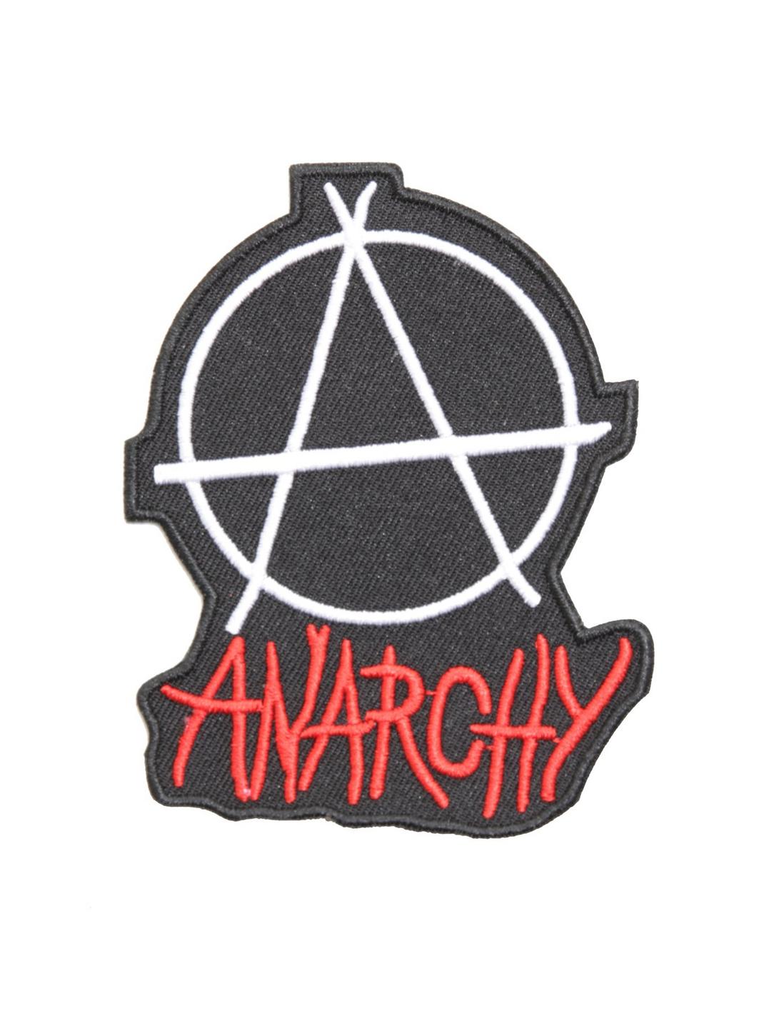Anarchy A Iron-On Patch, , hi-res