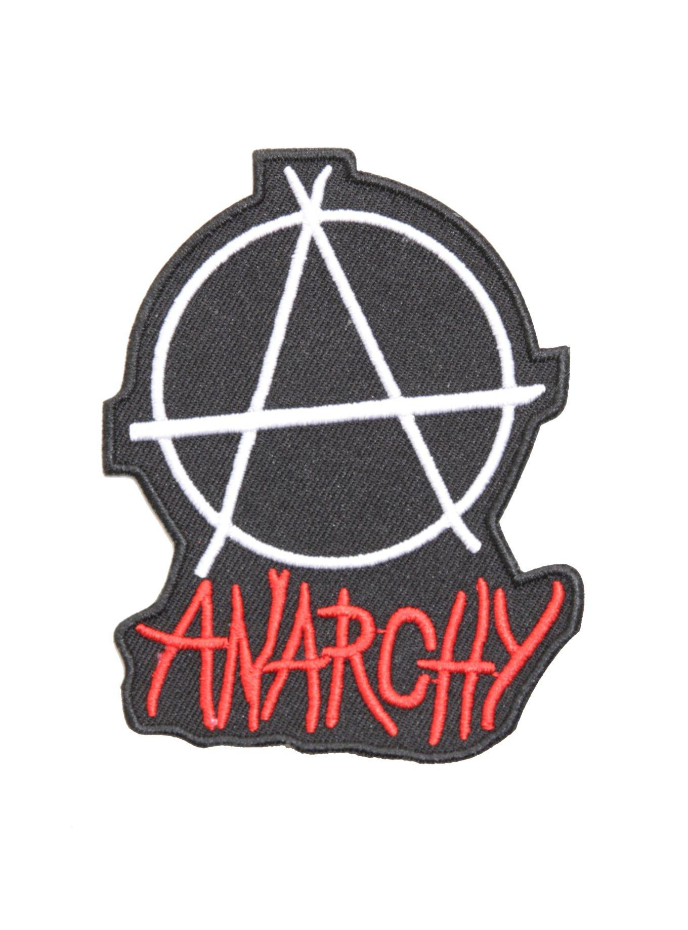 Anarchy A Iron-On Patch, , hi-res