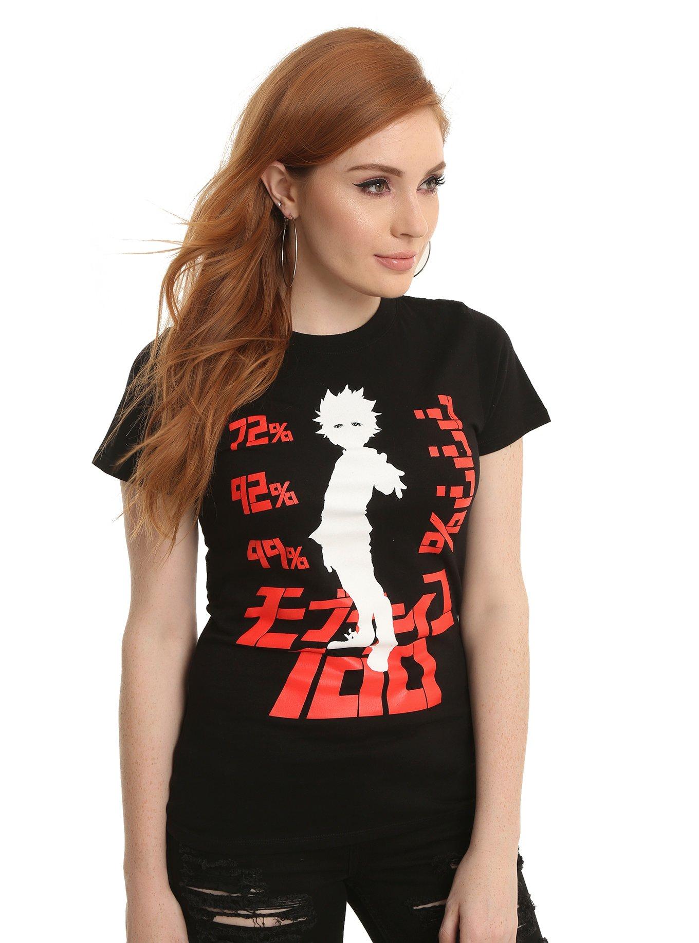 Mob Psycho 100 Percent T-Shirt, BLACK, hi-res