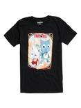 Fairy Tail Happy And Carla T-Shirt, BLACK, hi-res