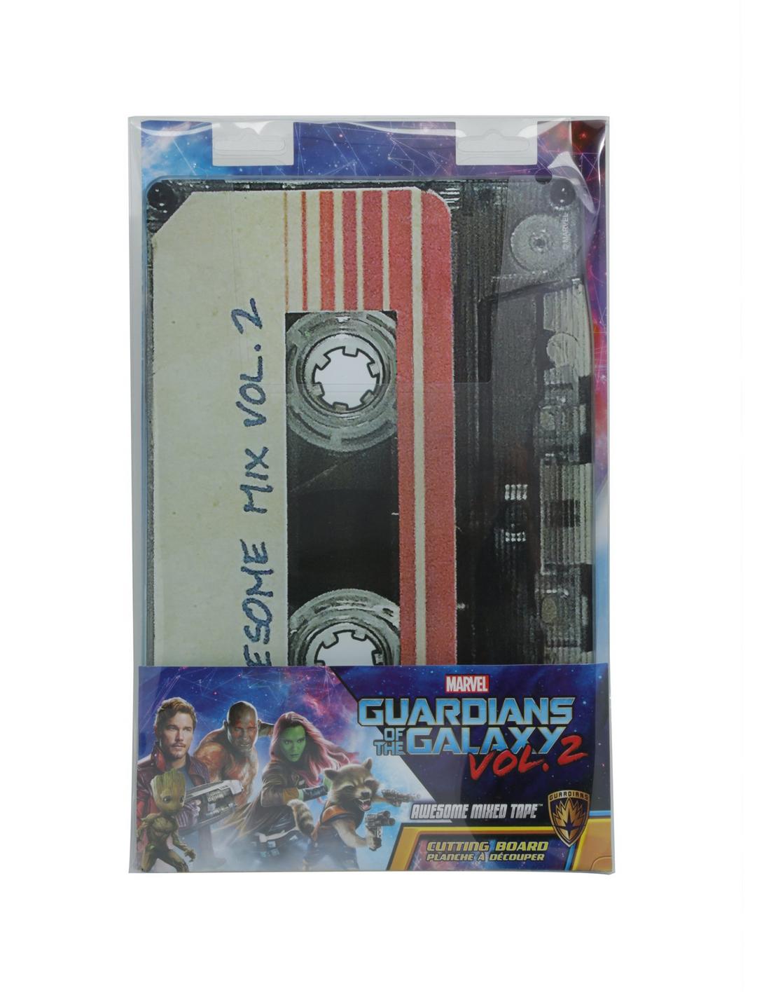 Loungefly Marvel Guardians Of The Galaxy Vol. 2 Mix Tape Glass Cutting Board, , hi-res