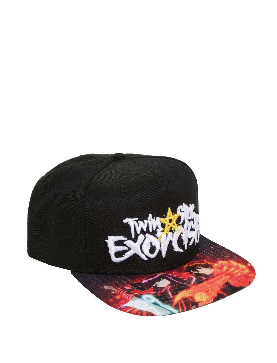 Twin Star Exorcists Sublimated Bill Snapback Hat, , hi-res
