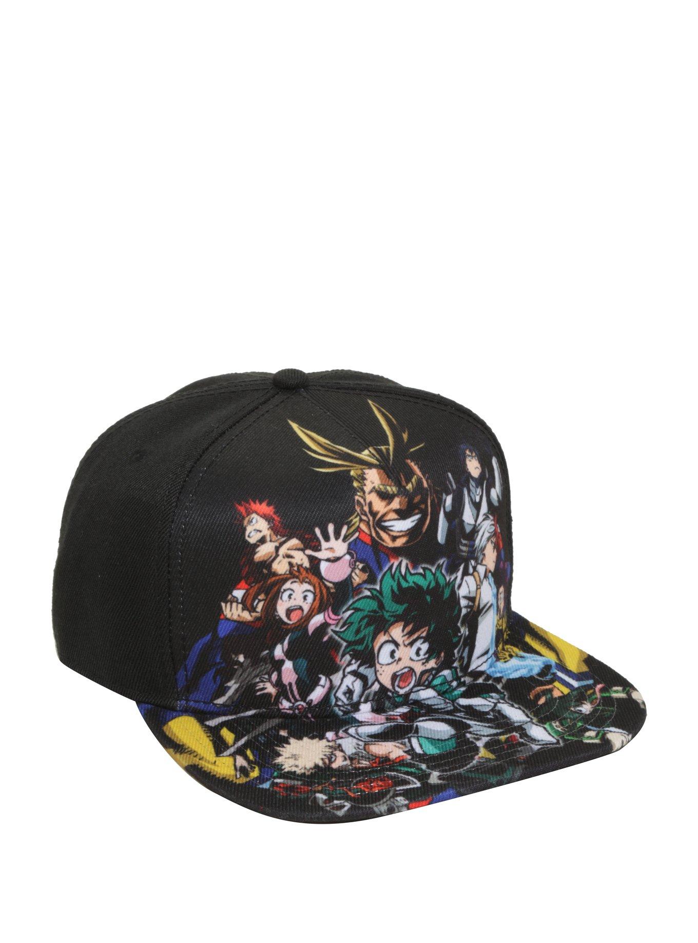 My Hero Academia Character Collage Snapback Hat, , hi-res