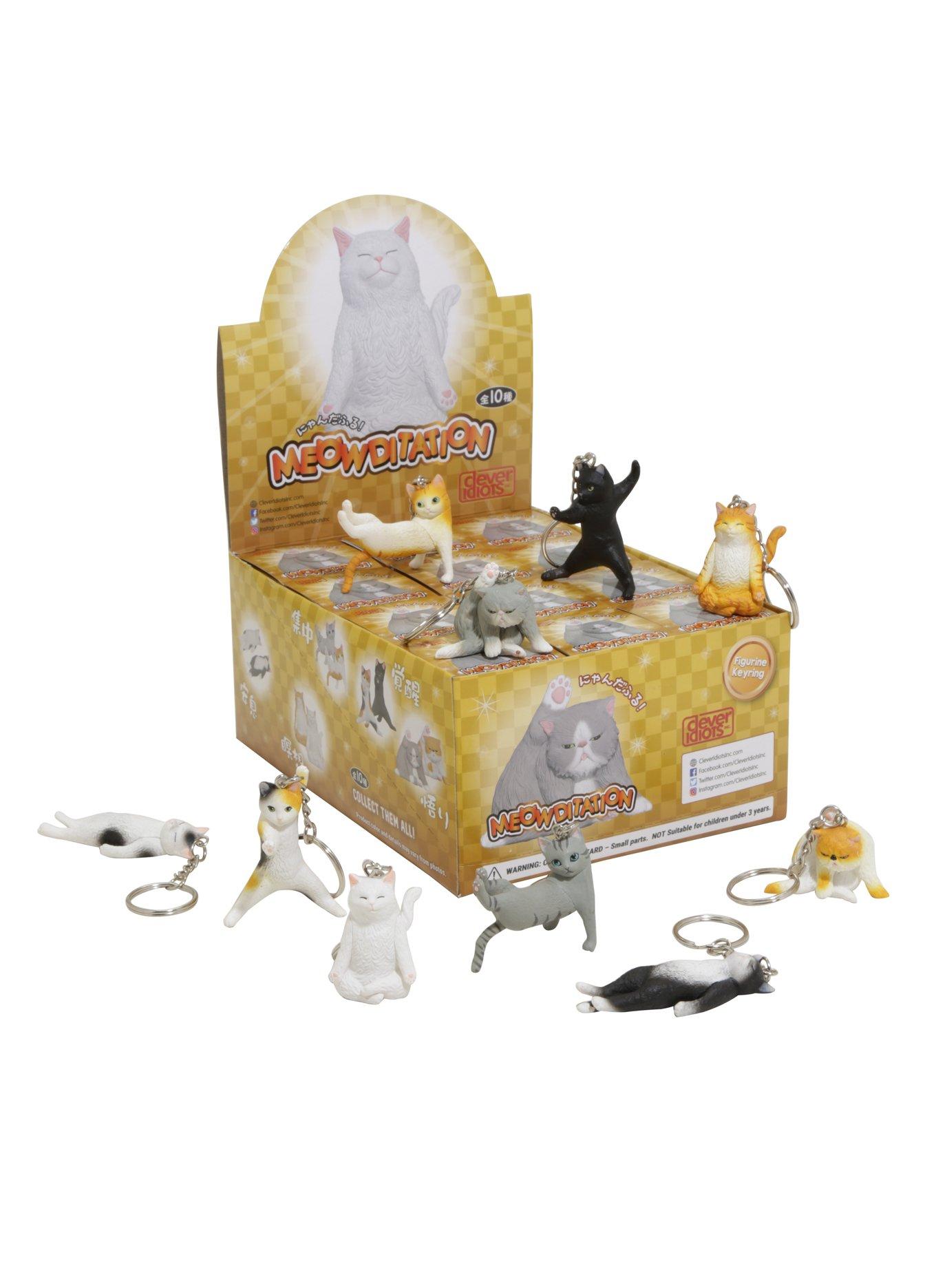 Meowditation Key Chain Blind Box, , hi-res