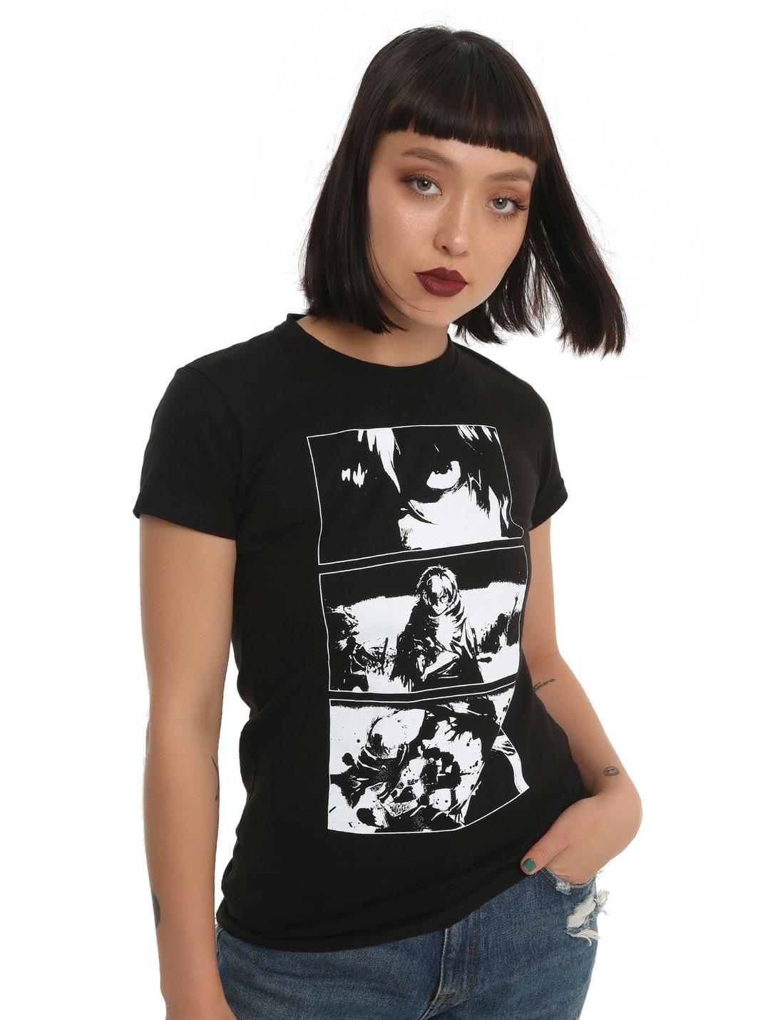 Kabaneri Of The Iron Fortress Tri Panel Girls T-shirt, BLACK, hi-res