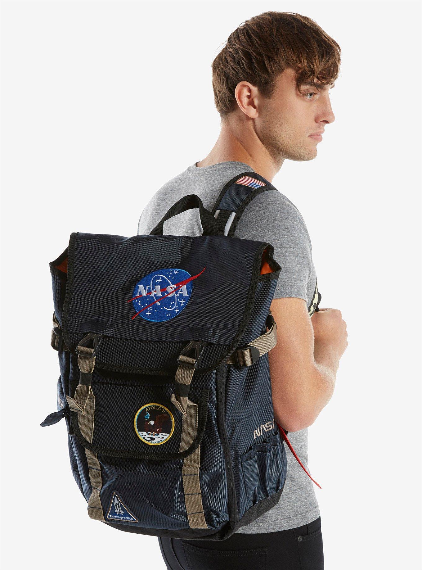 NASA Flight Jacket Built Up Backpack - BoxLunch Exclusive, , hi-res