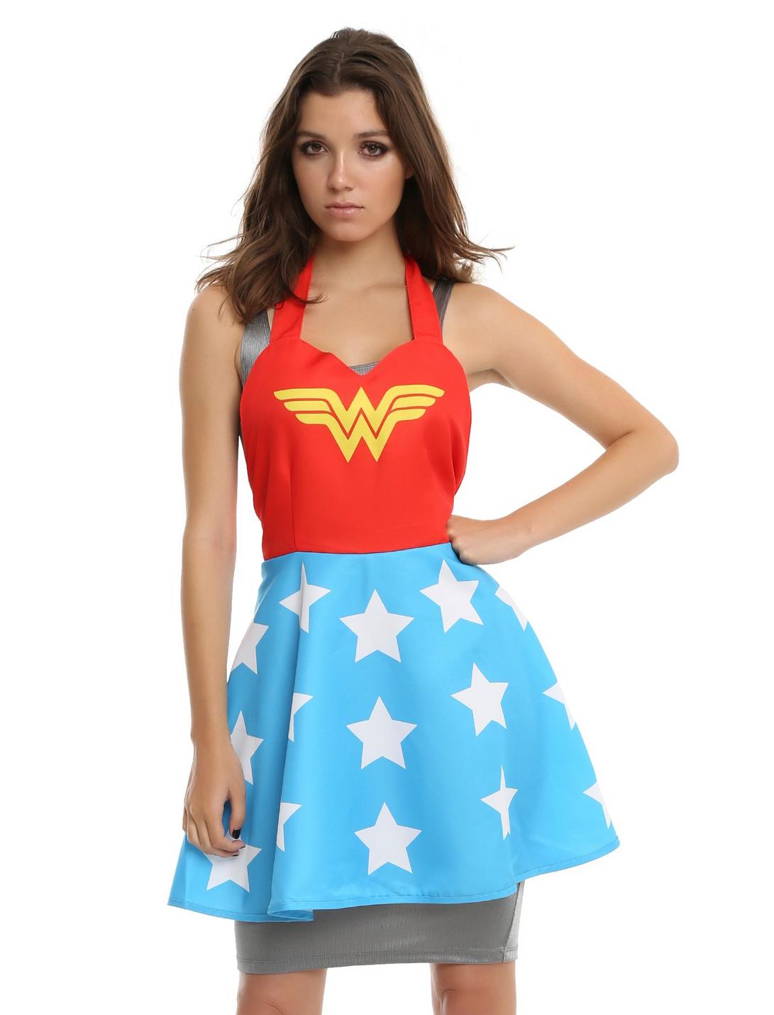 DC Comics Wonder Woman Cosplay Apron, , hi-res