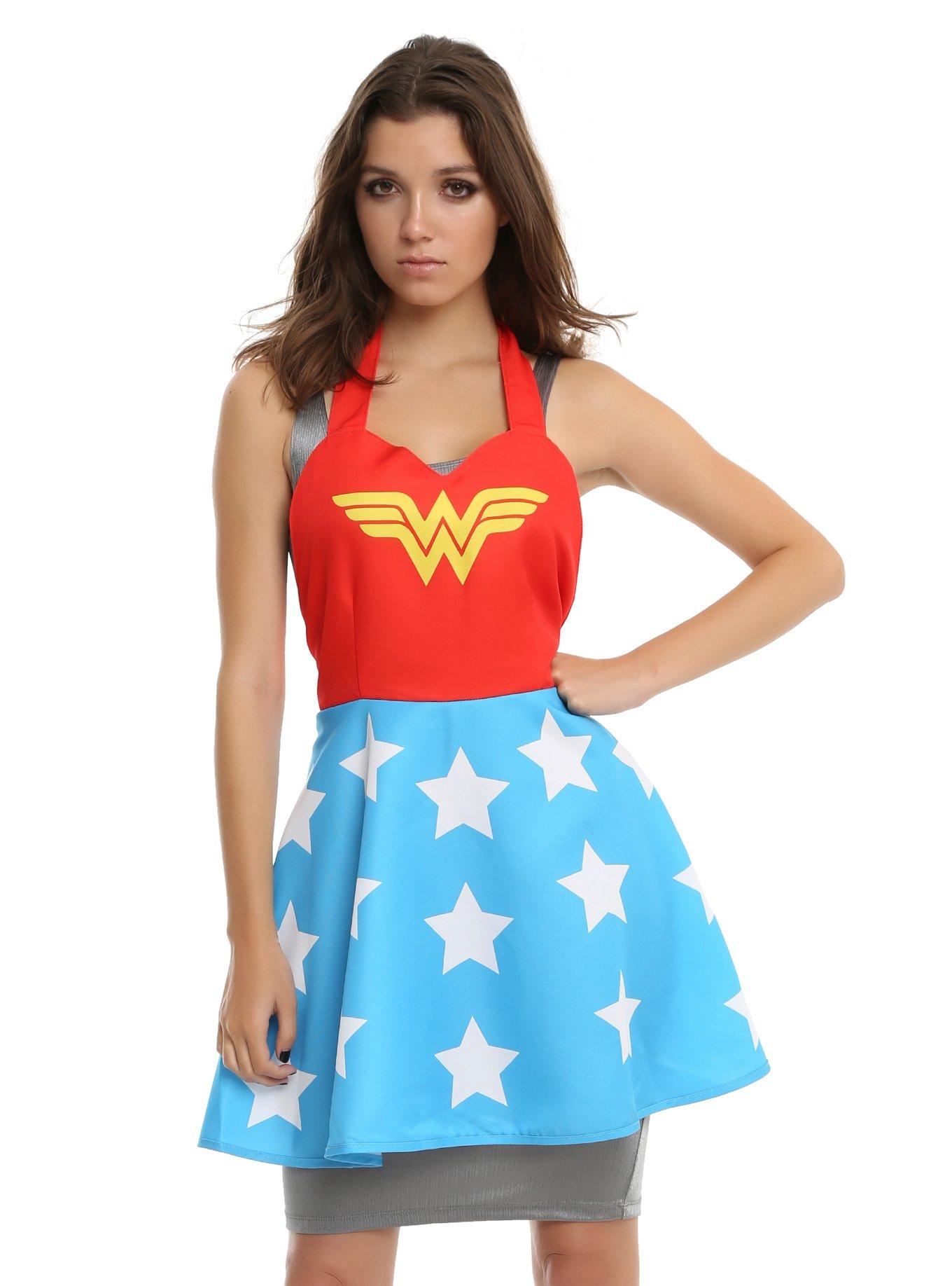 DC Comics Wonder Woman Cosplay Apron, , hi-res