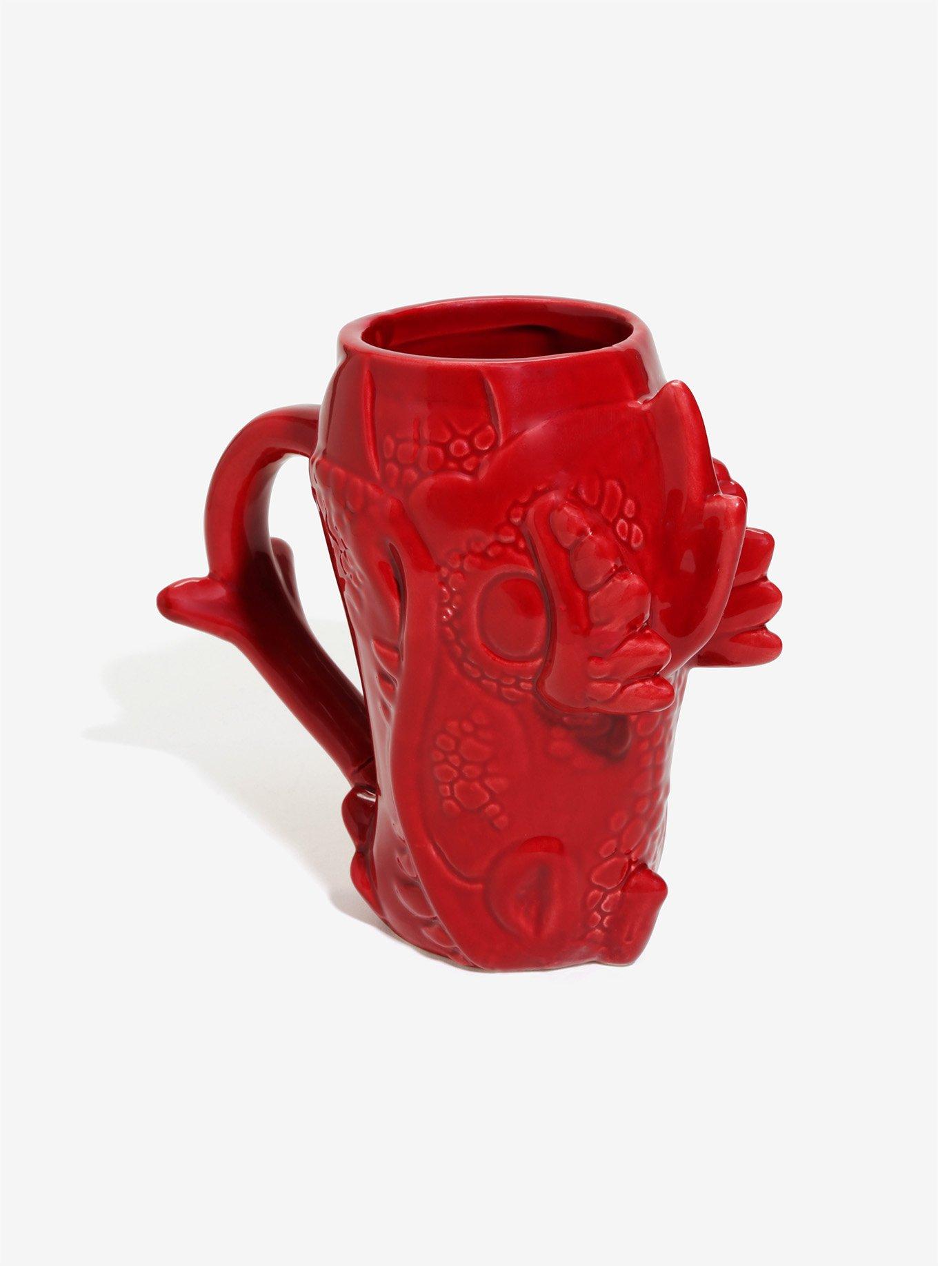 Red Dragon Head Chalice Mug, , hi-res