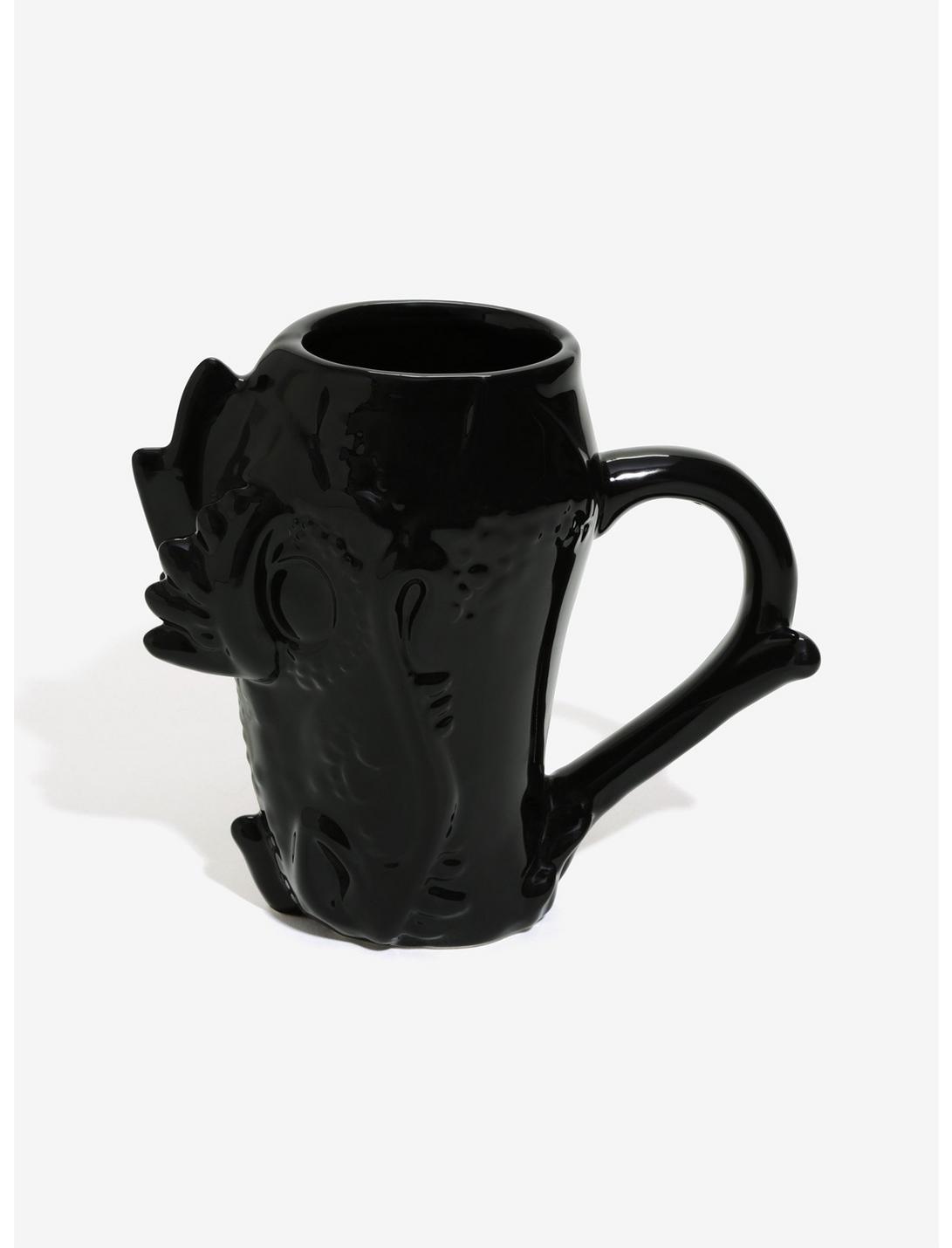 Black Dragon Head Chalice Mug, , hi-res