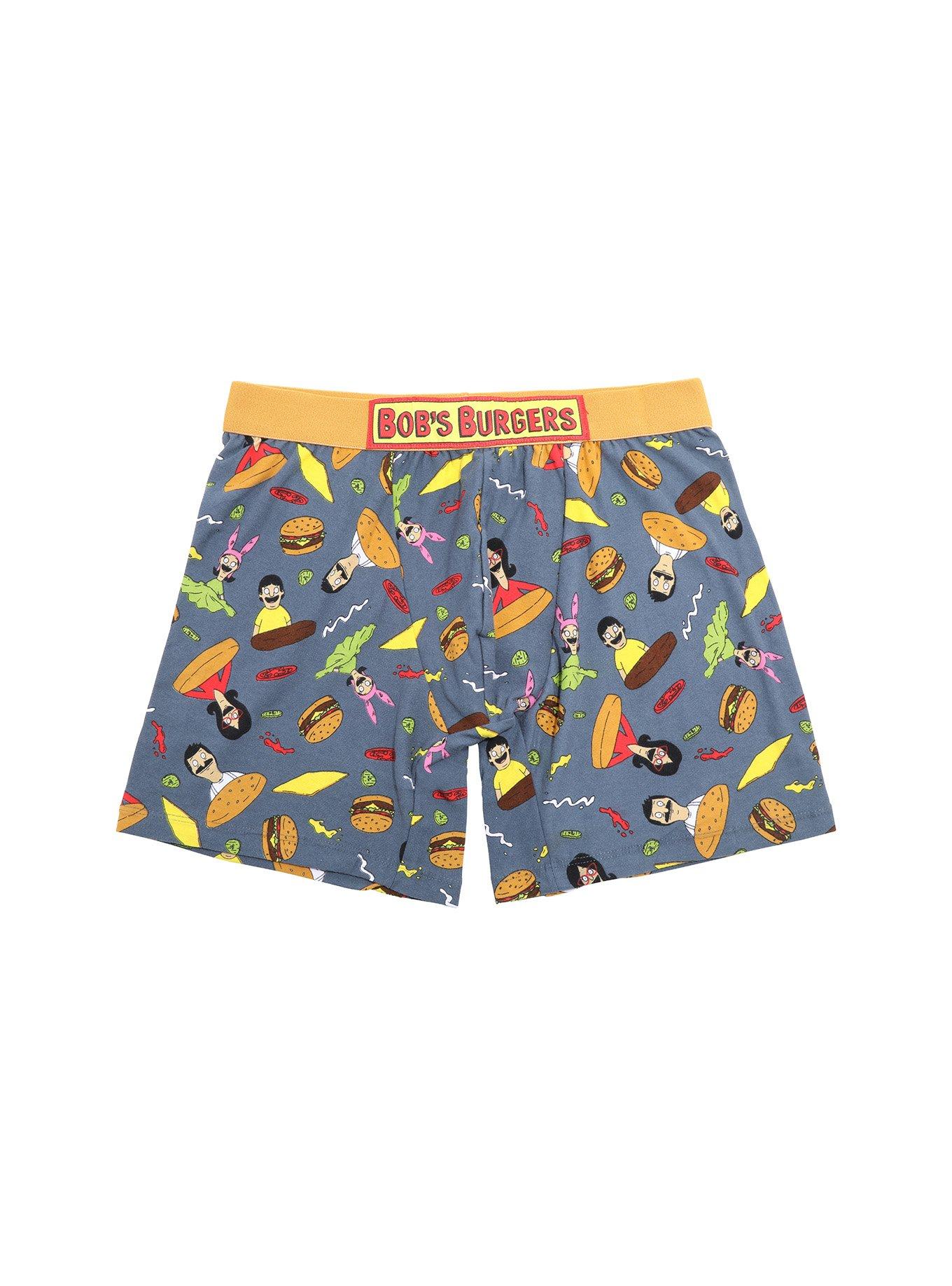 Bob's Burgers Toss Print Boxer Briefs | Hot Topic