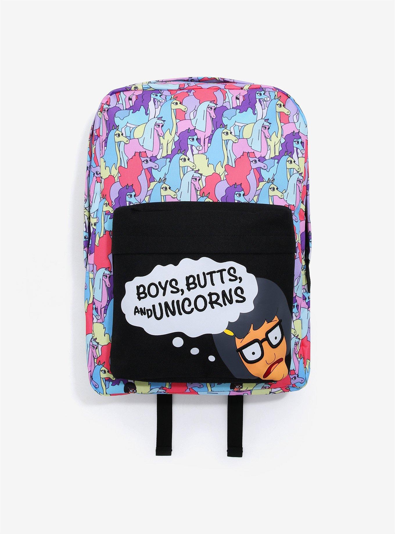 Bob's Burgers Tina Unicorns Backpack - BoxLunch Exclusive, , hi-res