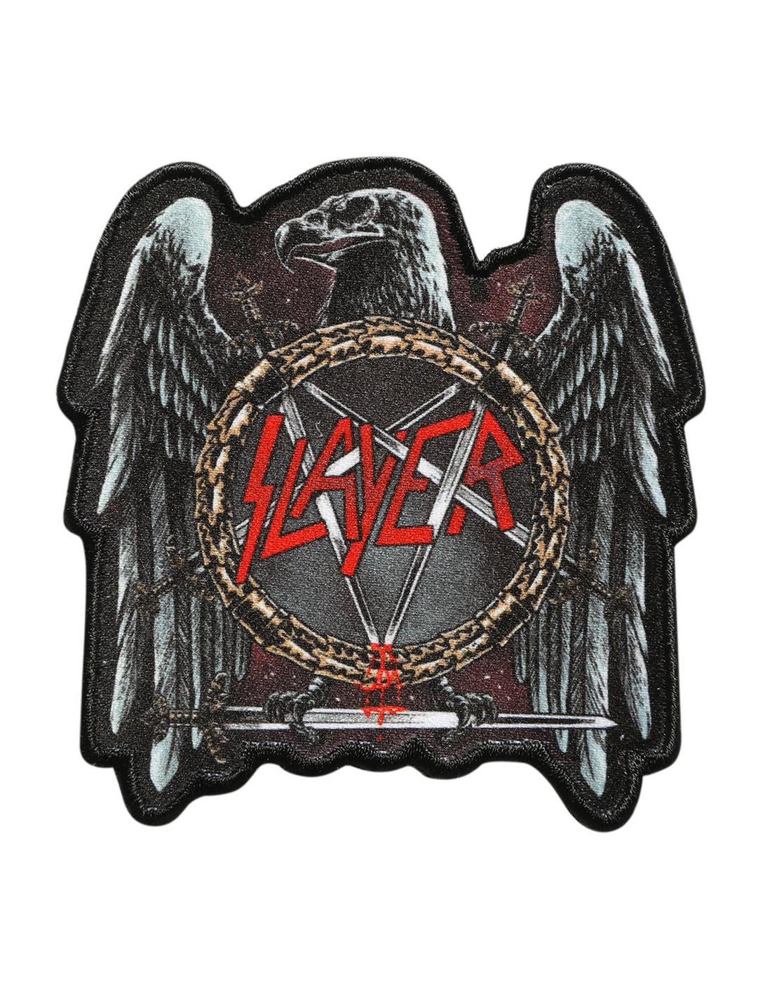 Slayer Eagle Logo Iron-On Patch, , hi-res