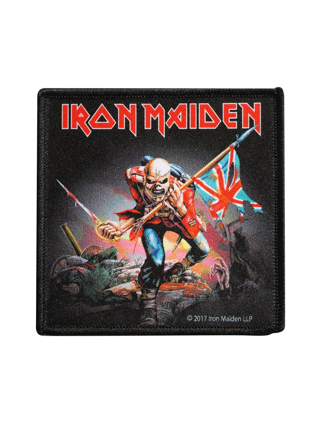 Iron Maiden The Trooper Iron-On Patch, , hi-res
