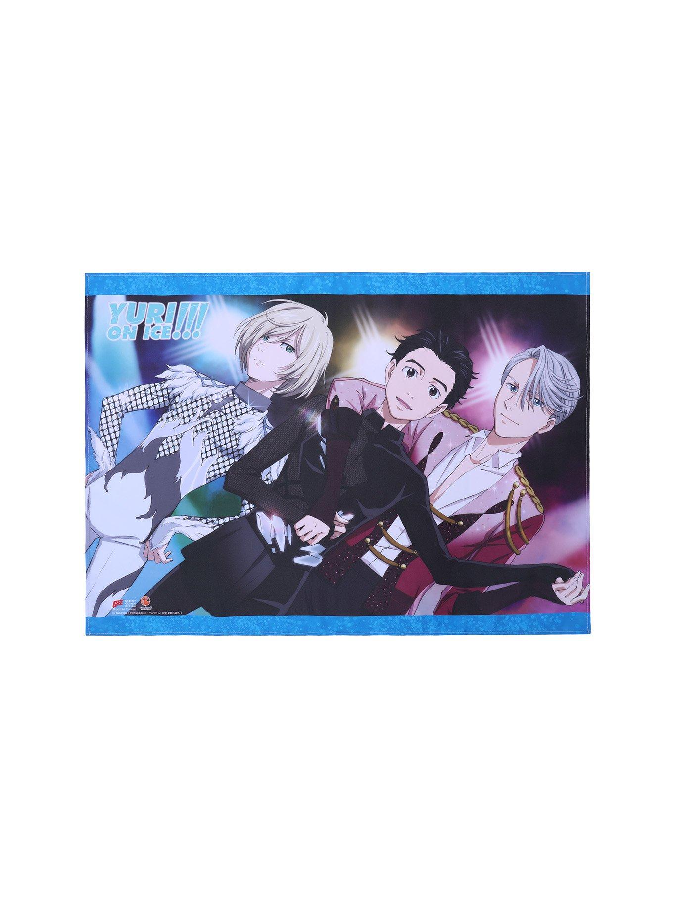 Yuri!!! On ICE Grand Prix Fabric Poster, , hi-res