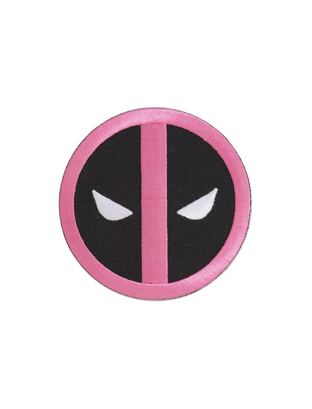 Loungefly Marvel Gwenpool Logo Iron-On Patch, , hi-res