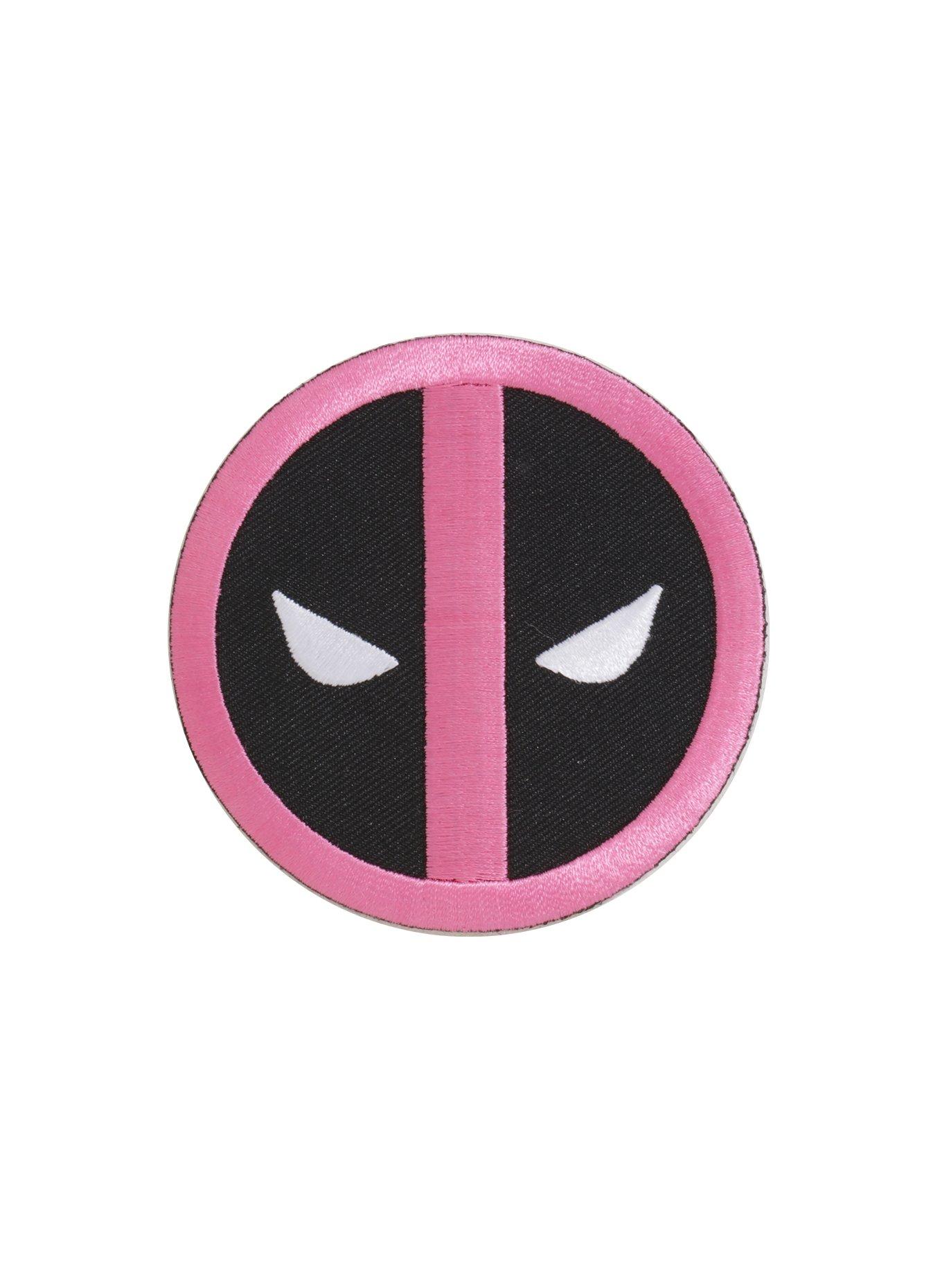 Loungefly Marvel Gwenpool Logo Iron-On Patch, , hi-res