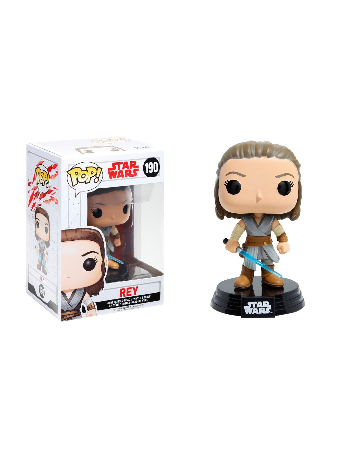Funko Pop! Star Wars: The Last Jedi Rey Vinyl Bobble-Head, , hi-res
