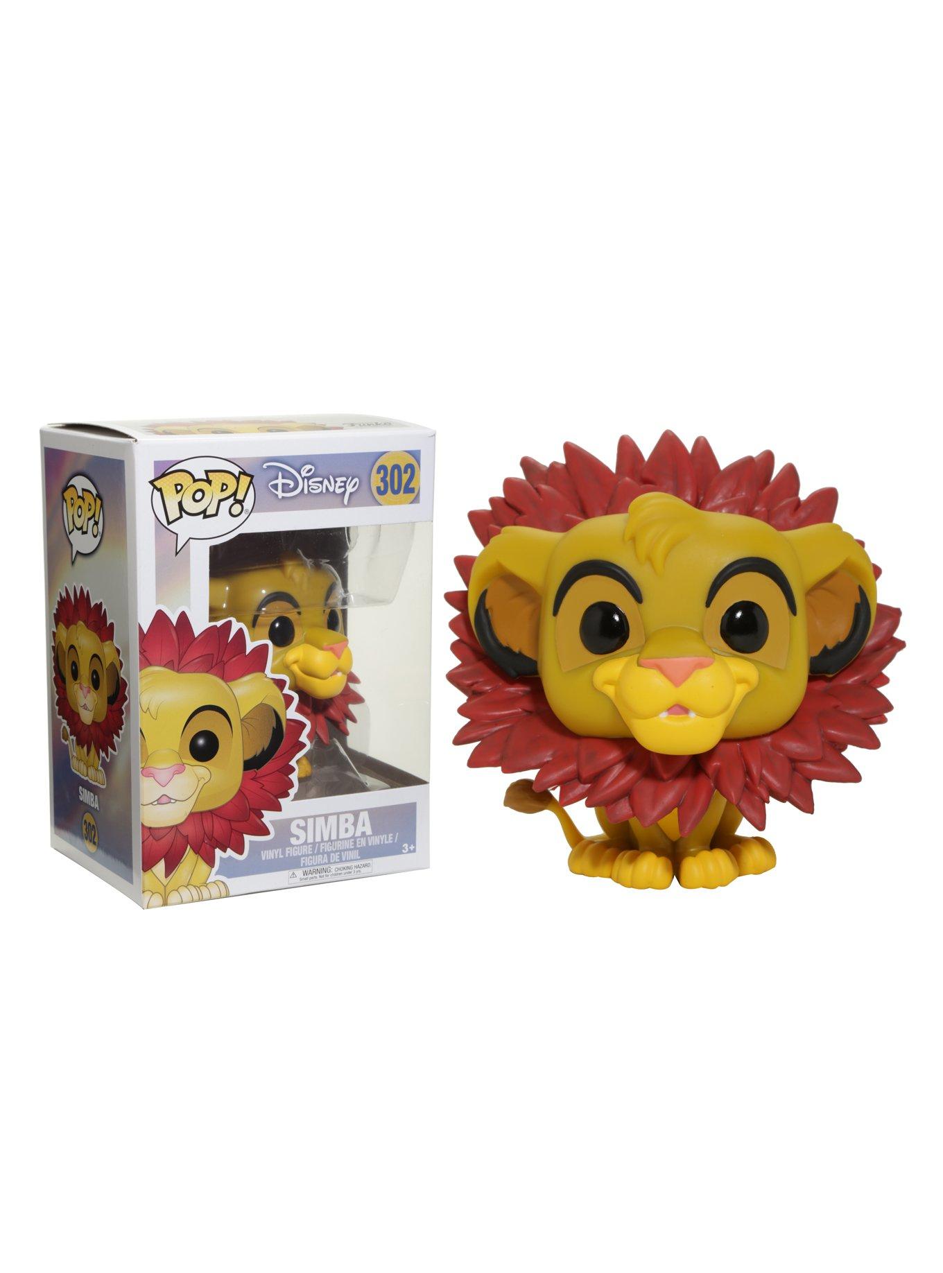 Disney The Lion King Pop! Simba (Leaf Mane) Vinyl Figure