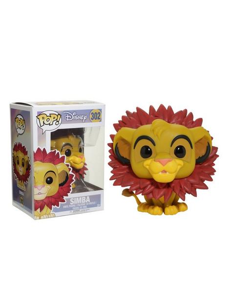 Disney The Lion King Pop! Simba (Leaf Mane) Vinyl Figure | Hot Topic