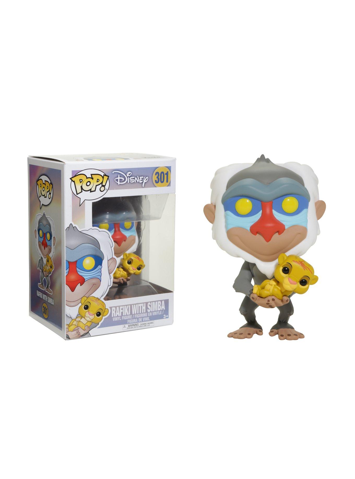 Disney The Lion King Pop! Rafiki With Simba Vinyl Figure, , hi-res