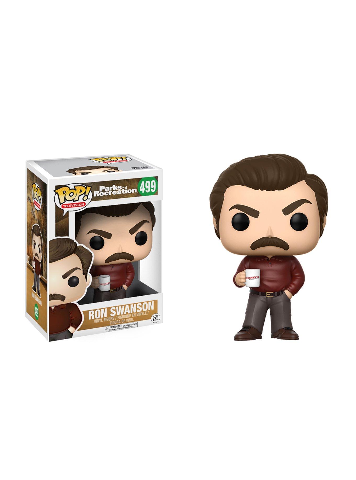 Funko Parks And Recreation Pop! Television Ron Swanson Vinyl Figure, , hi-res