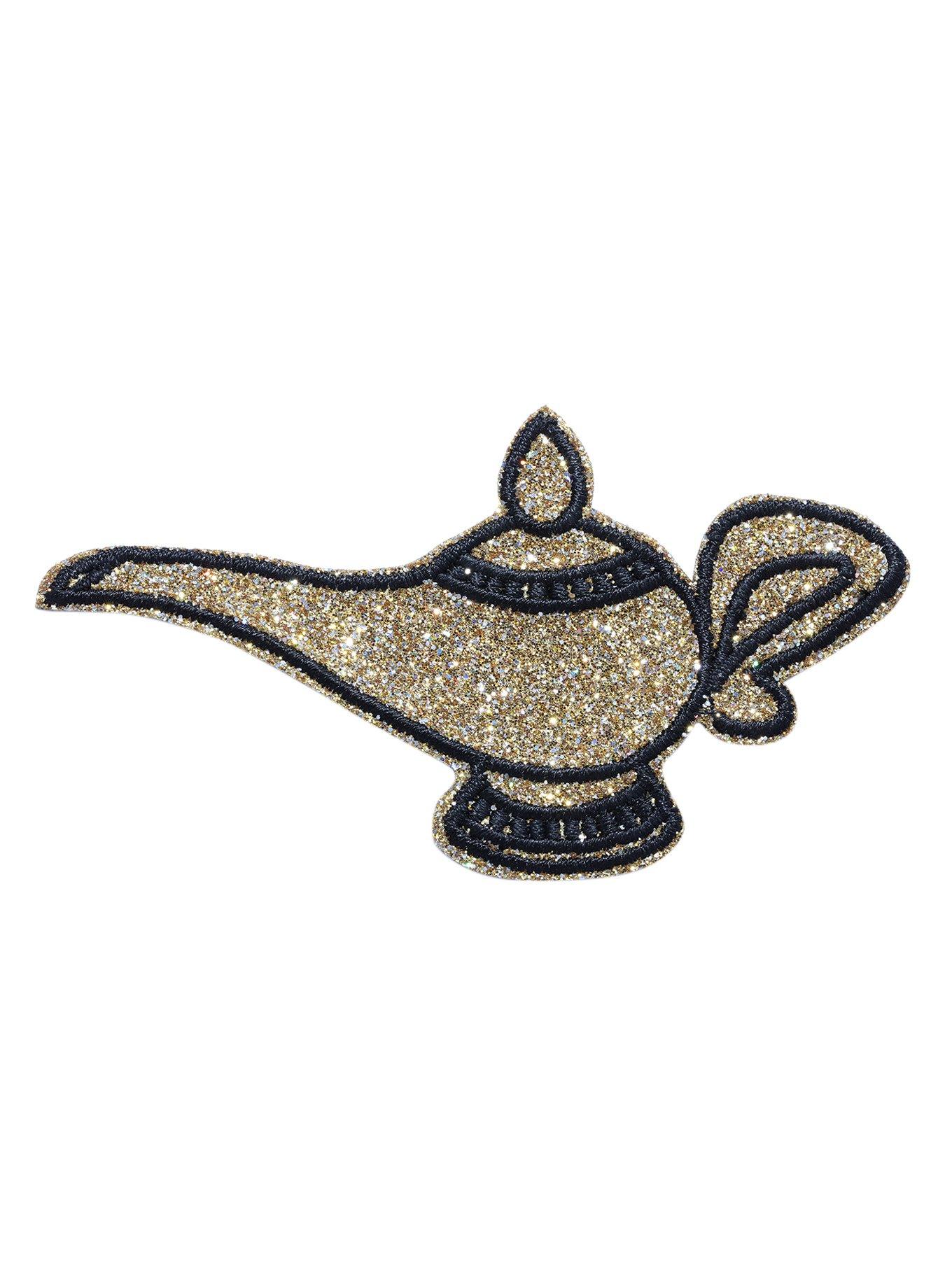 Disney Aladdin Genie Lamp Iron-On Patch, , hi-res