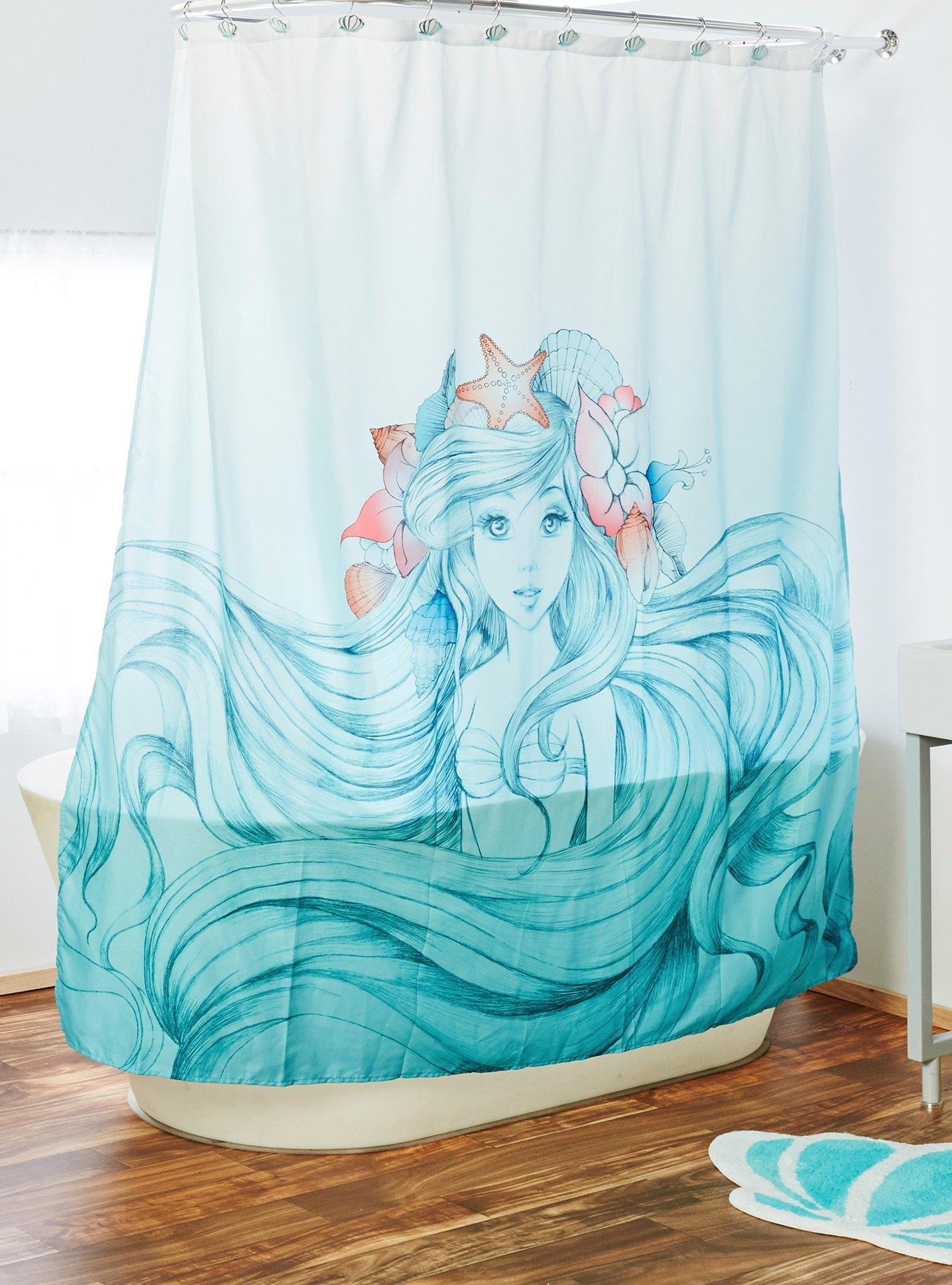 Disney The Little Mermaid Shower Curtain, , hi-res