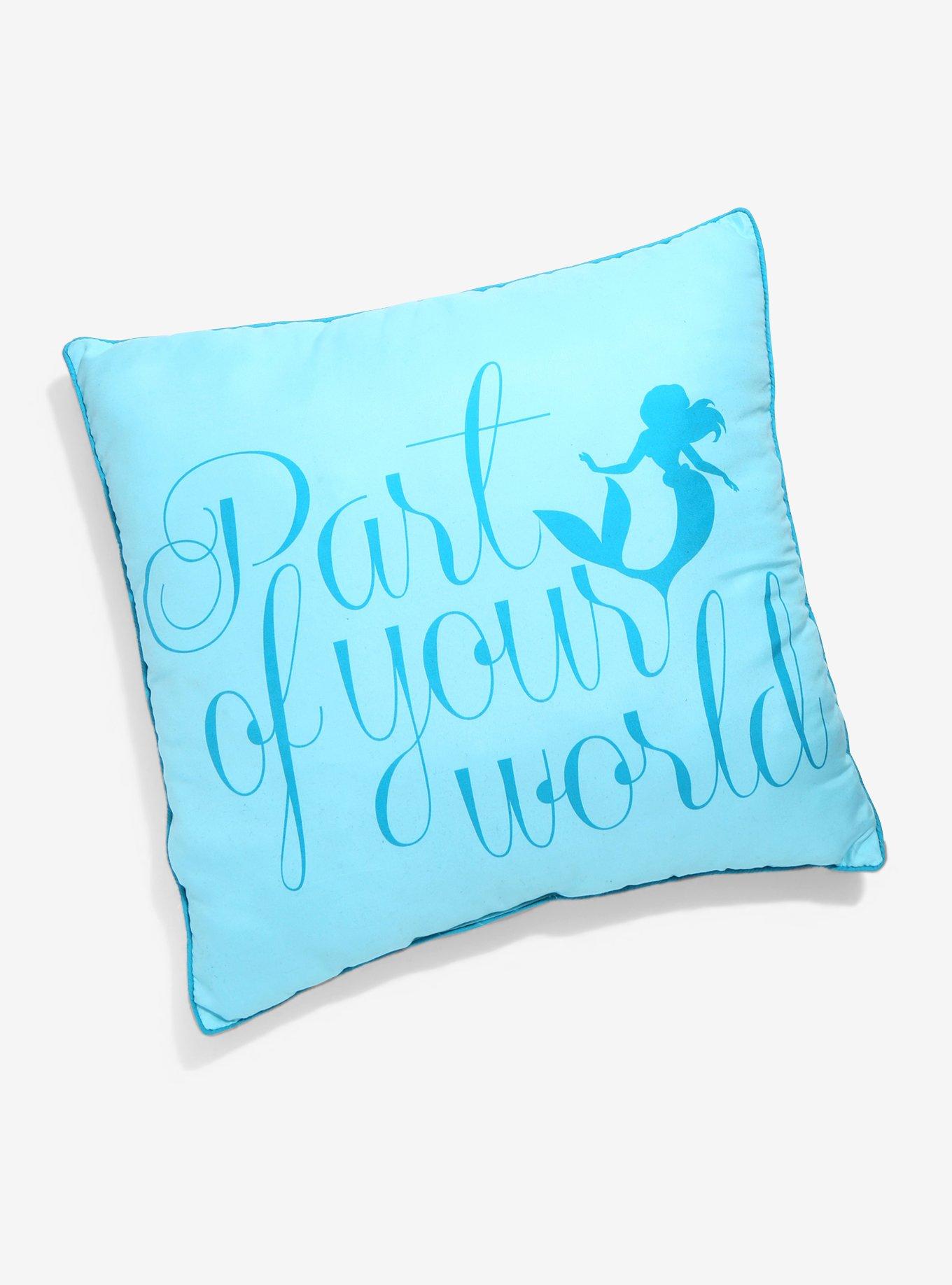 Disney The Little Mermaid Part Of Your World Throw Pillow, , hi-res