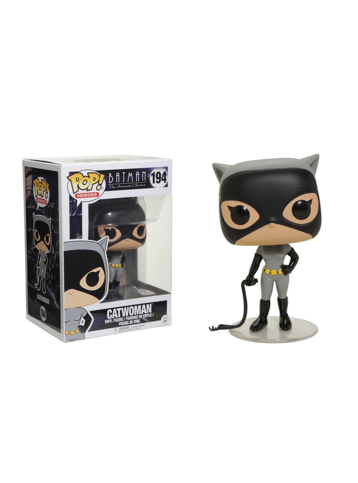 Funko DC Comics Batman: The Animated Series Pop Heroes Catwoman Vinyl ...