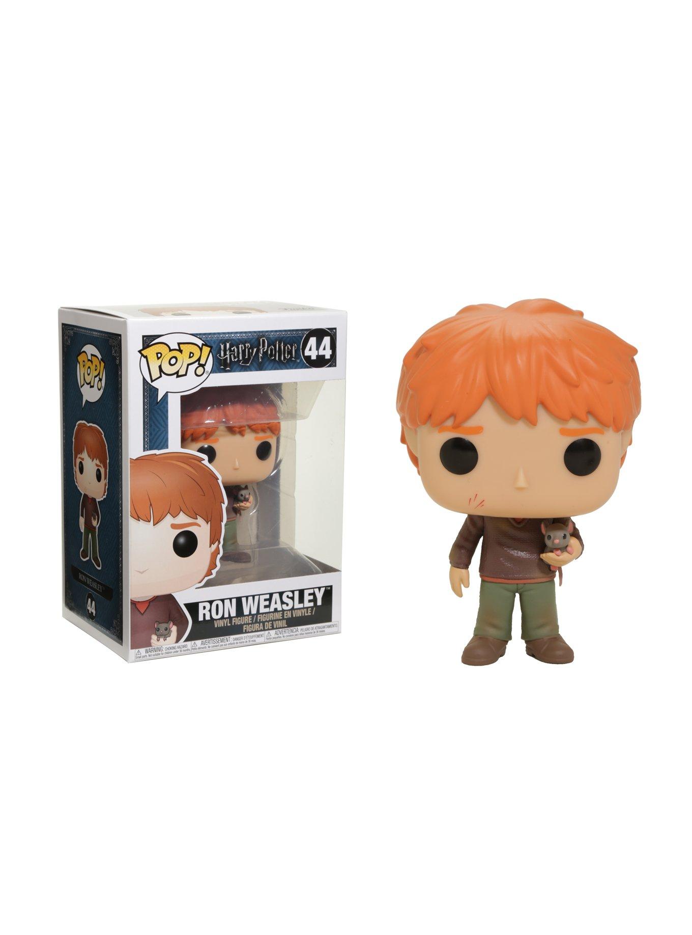 Funko Harry Potter Pop! Ron Weasley (With Scabbers) Vinyl Figure, , hi-res