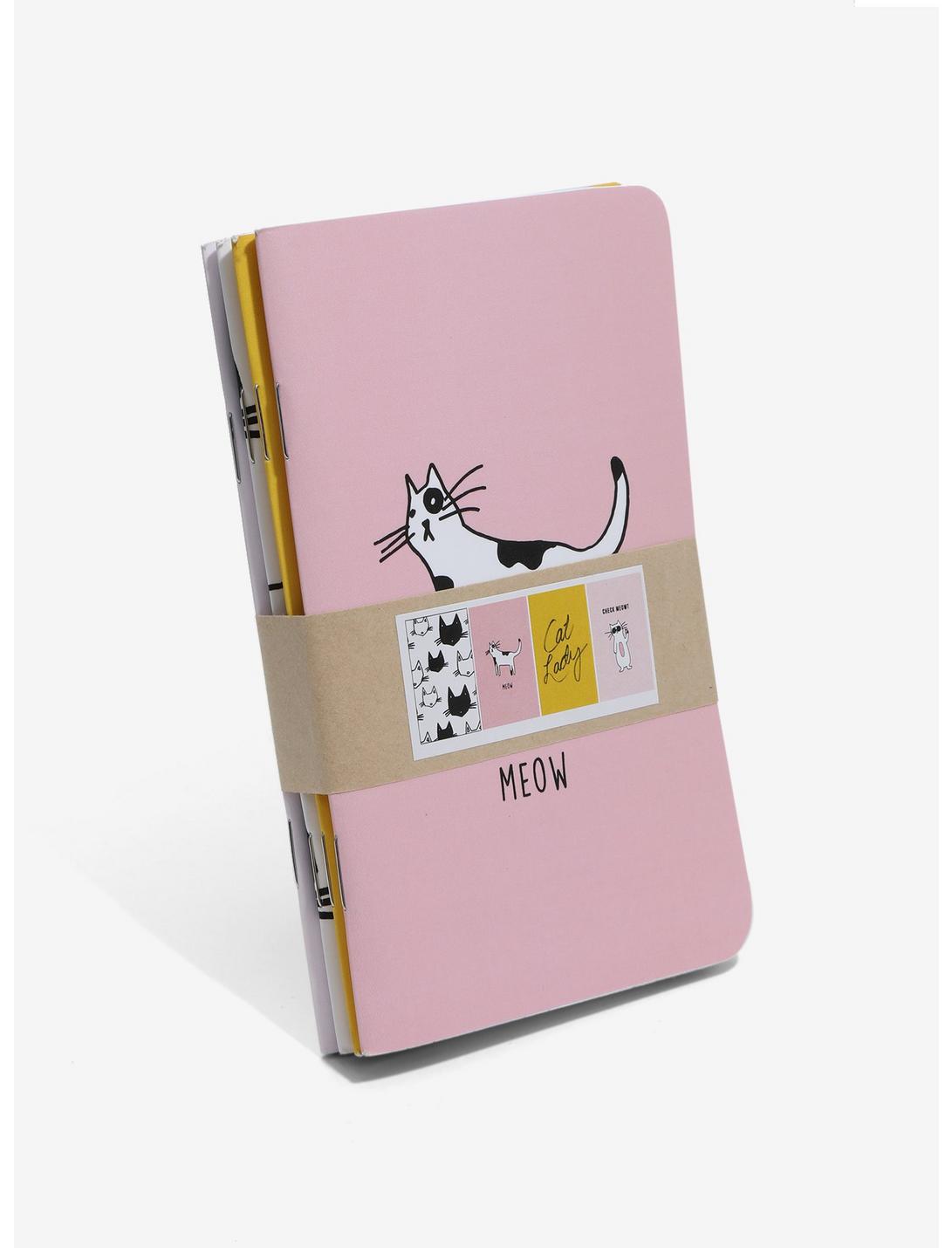 Cat Pocket Notebook Set, , hi-res