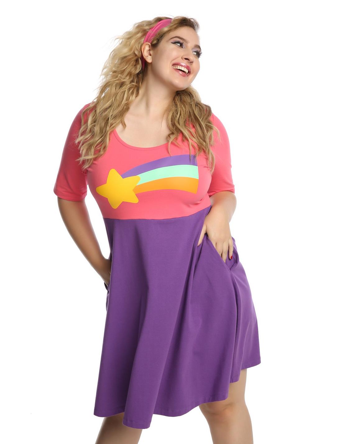 Gravity Falls Mabel Cosplay Dress Plus Size, MULTI, hi-res
