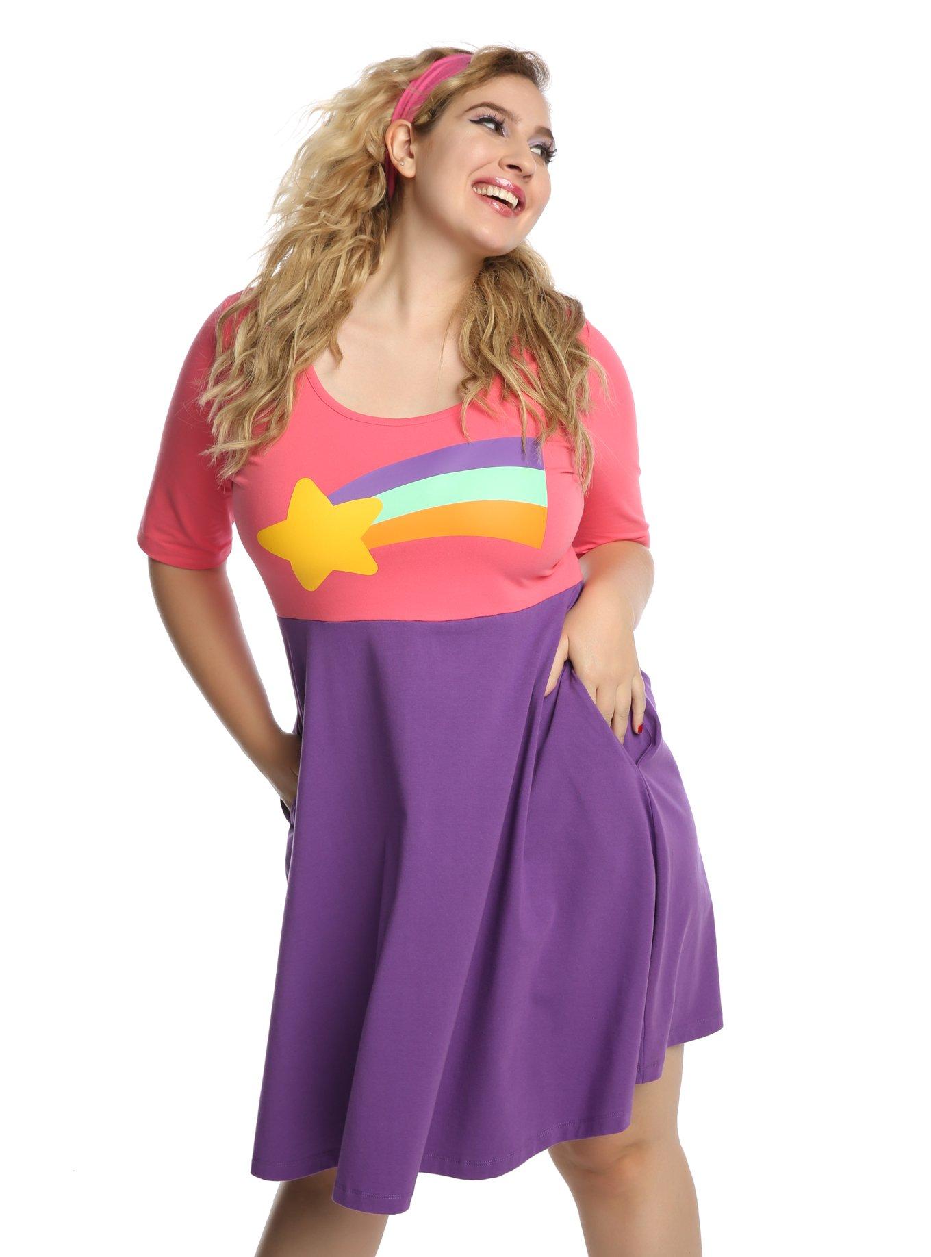 Gravity Falls Mabel Cosplay Dress Plus Size, MULTI, hi-res