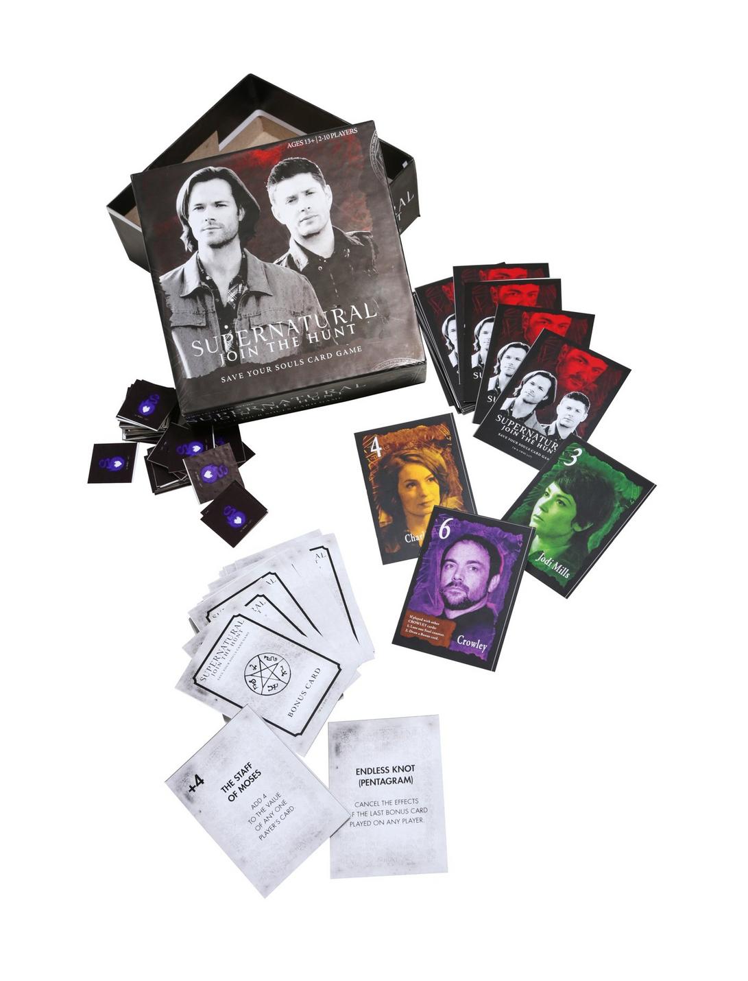 Supernatural Save Your Souls Card Game Hot Topic Exclusive, , hi-res