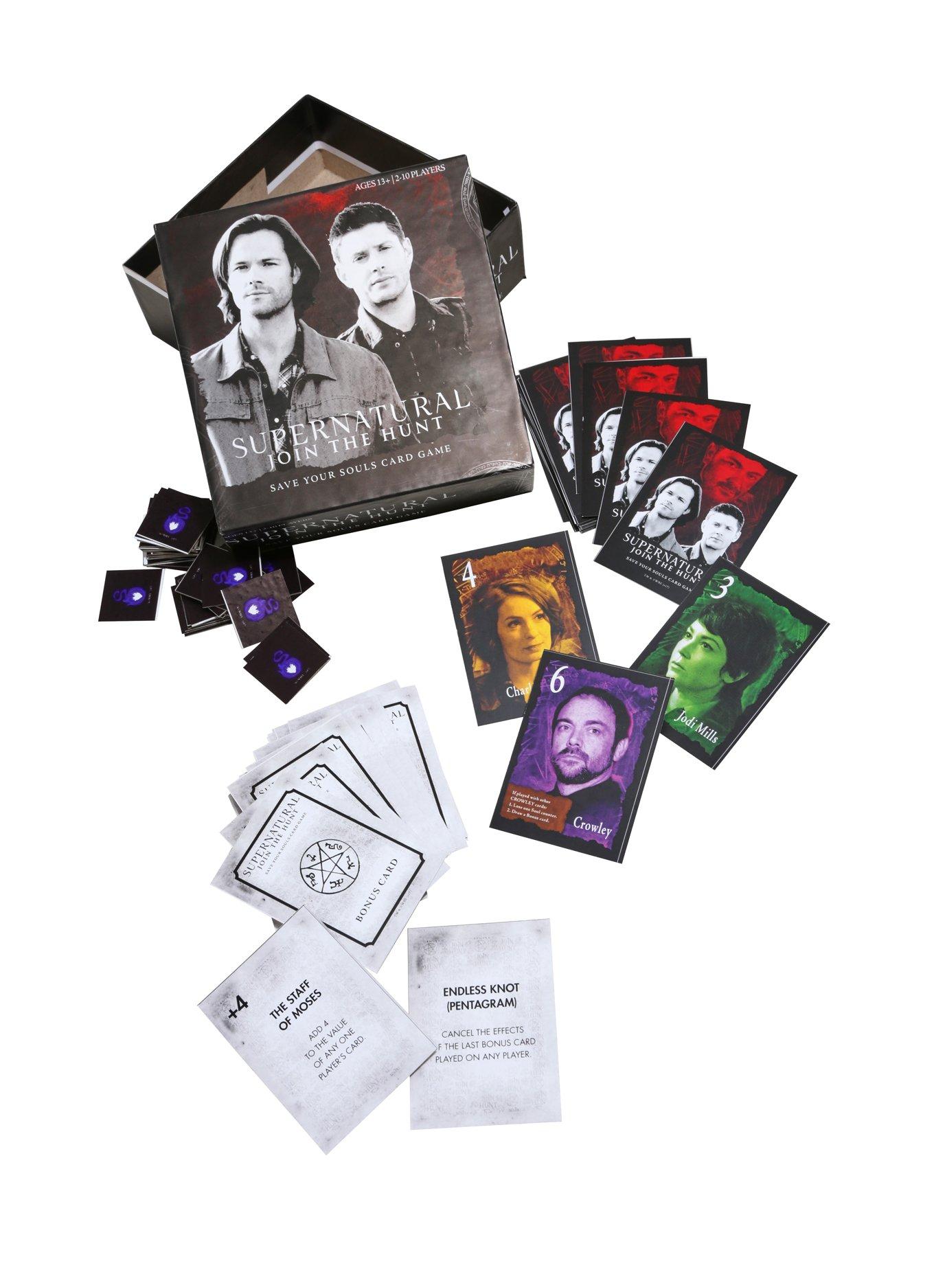 Supernatural Save Your Souls Card Game Hot Topic Exclusive, , hi-res