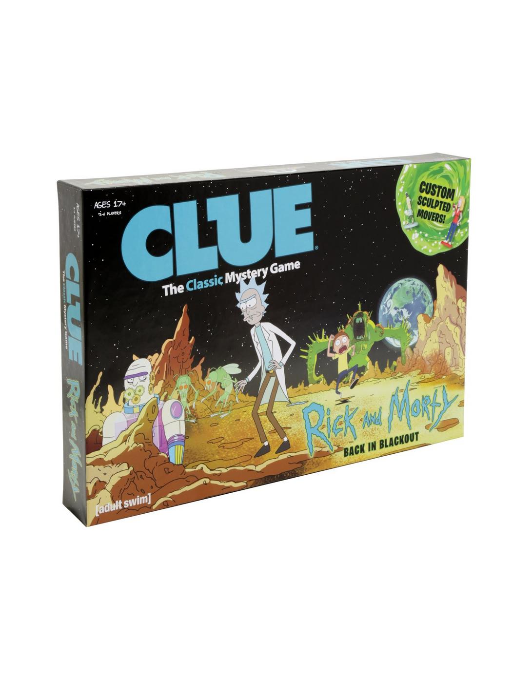 Clue: Rick And Morty Edition Board Game, , hi-res