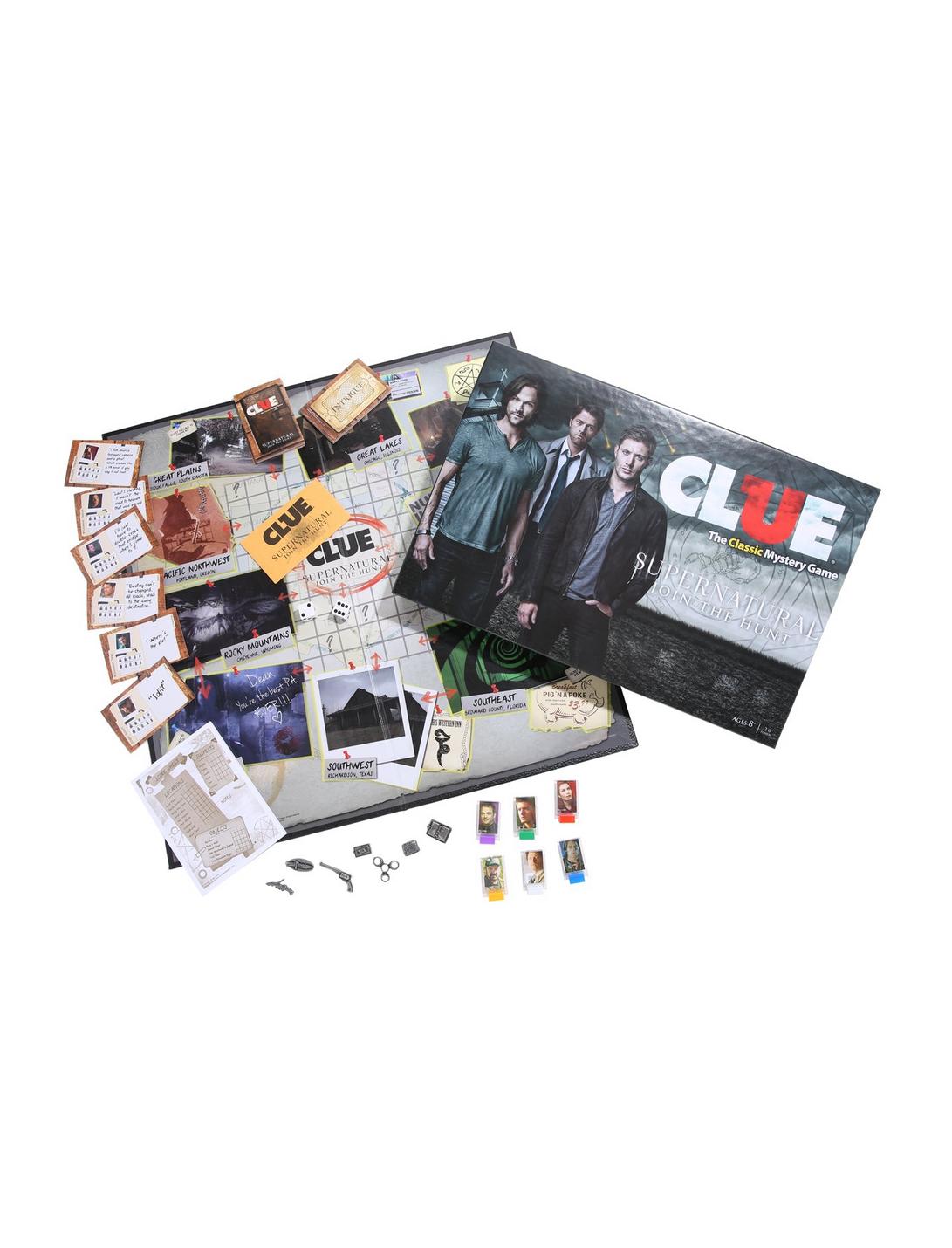 Supernatural Collector's Edition Clue Board Game, , hi-res