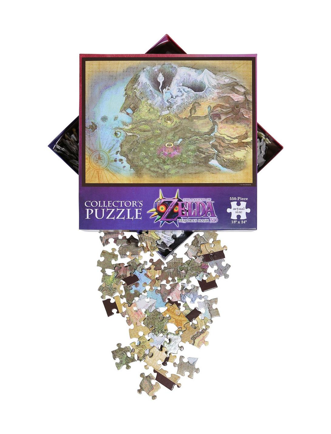 The Legend Of Zelda: Majora's Mask Termina Map Collector's Puzzle, , hi-res