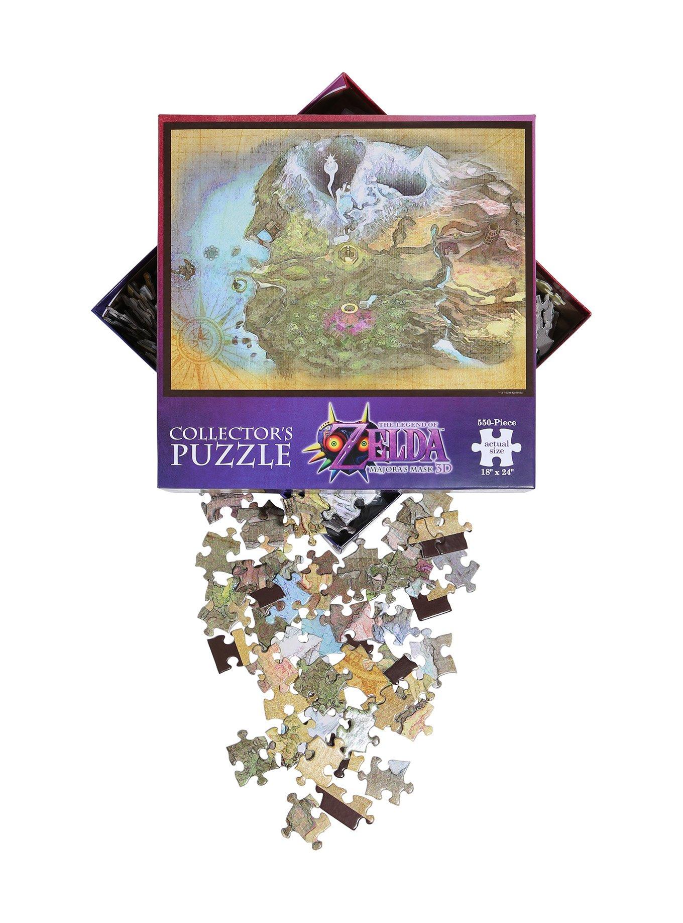 PUZZLE 550 PIECES LEGEND OF ZELDA MAJORA'S MASK TERMINA