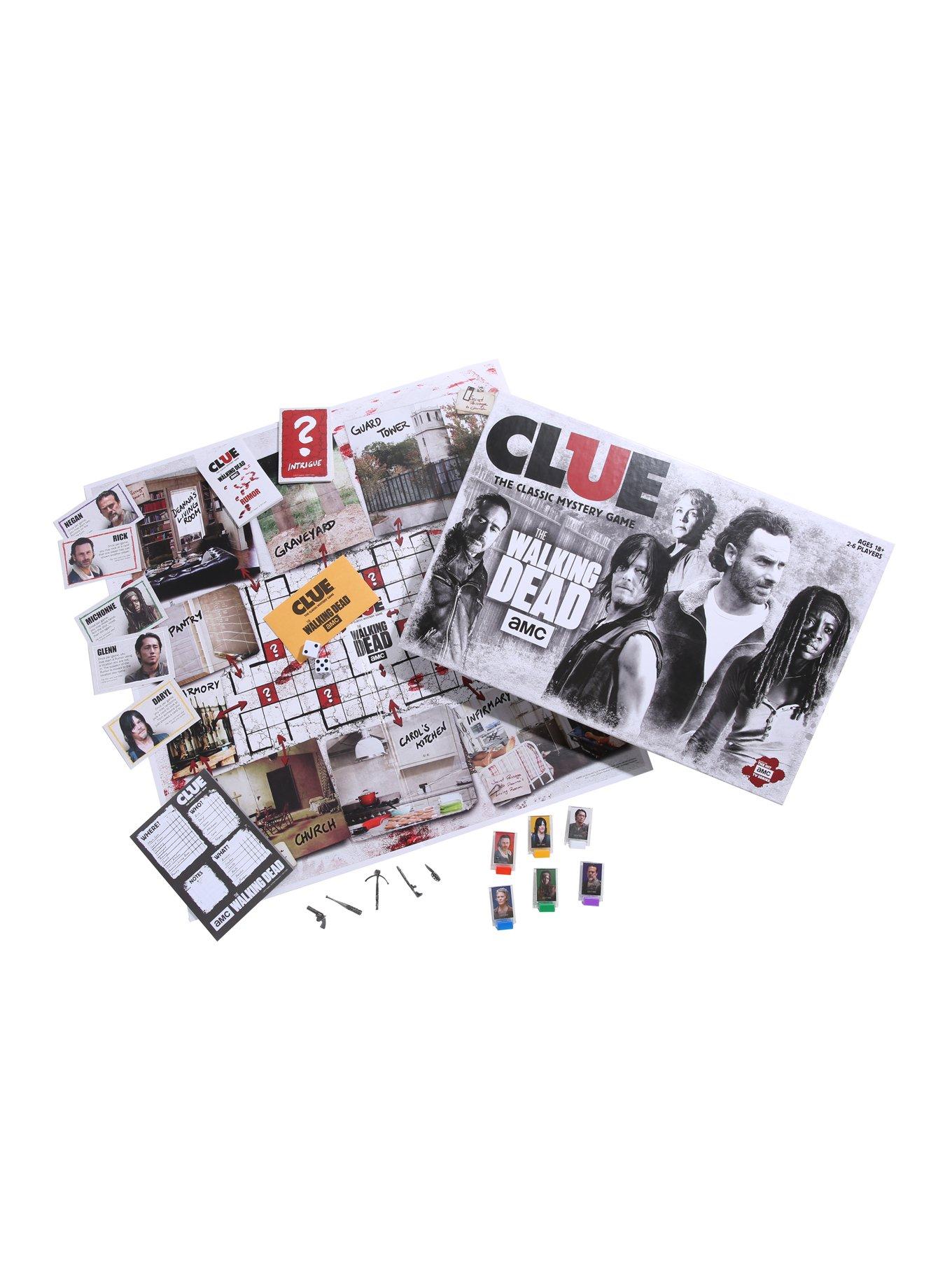 The Walking Dead Edition Clue Board Game, , hi-res