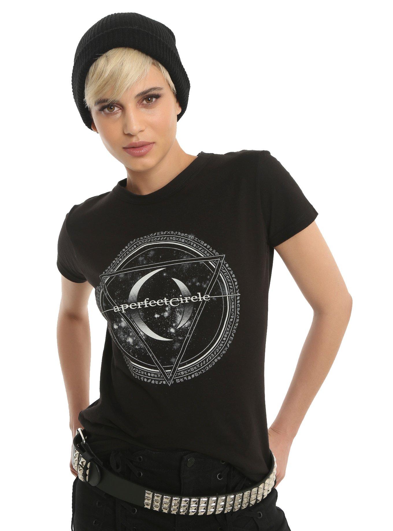 A Perfect Circle Sigil Logo Girls T-Shirt, BLACK, hi-res