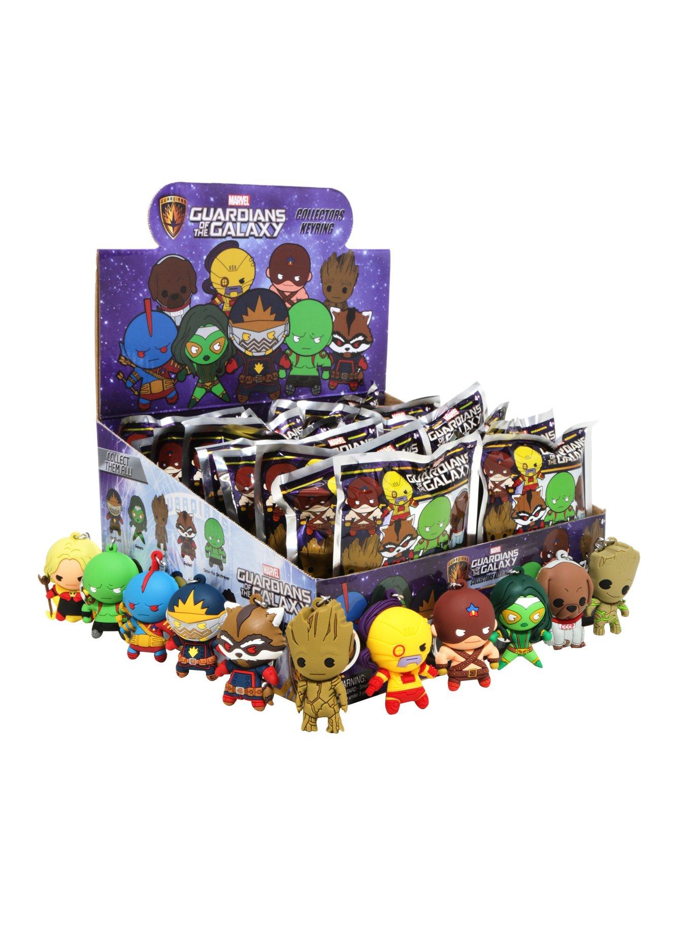 Marvel Guardians Of The Galaxy Key Chain Blind Bag Figure, , hi-res