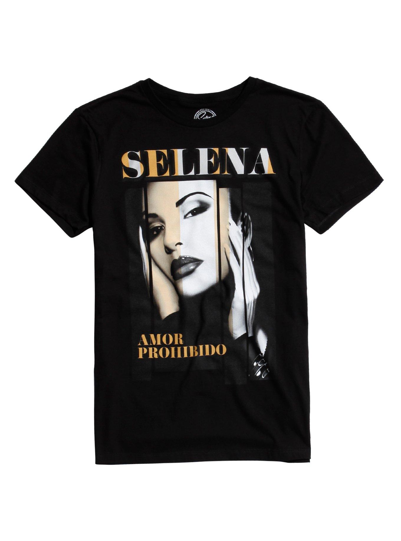 Selena Amor Prohibido T-Shirt, BLACK, hi-res