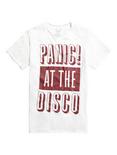 Panic! At The Disco Logo Pocket T-Shirt, WHITE, hi-res
