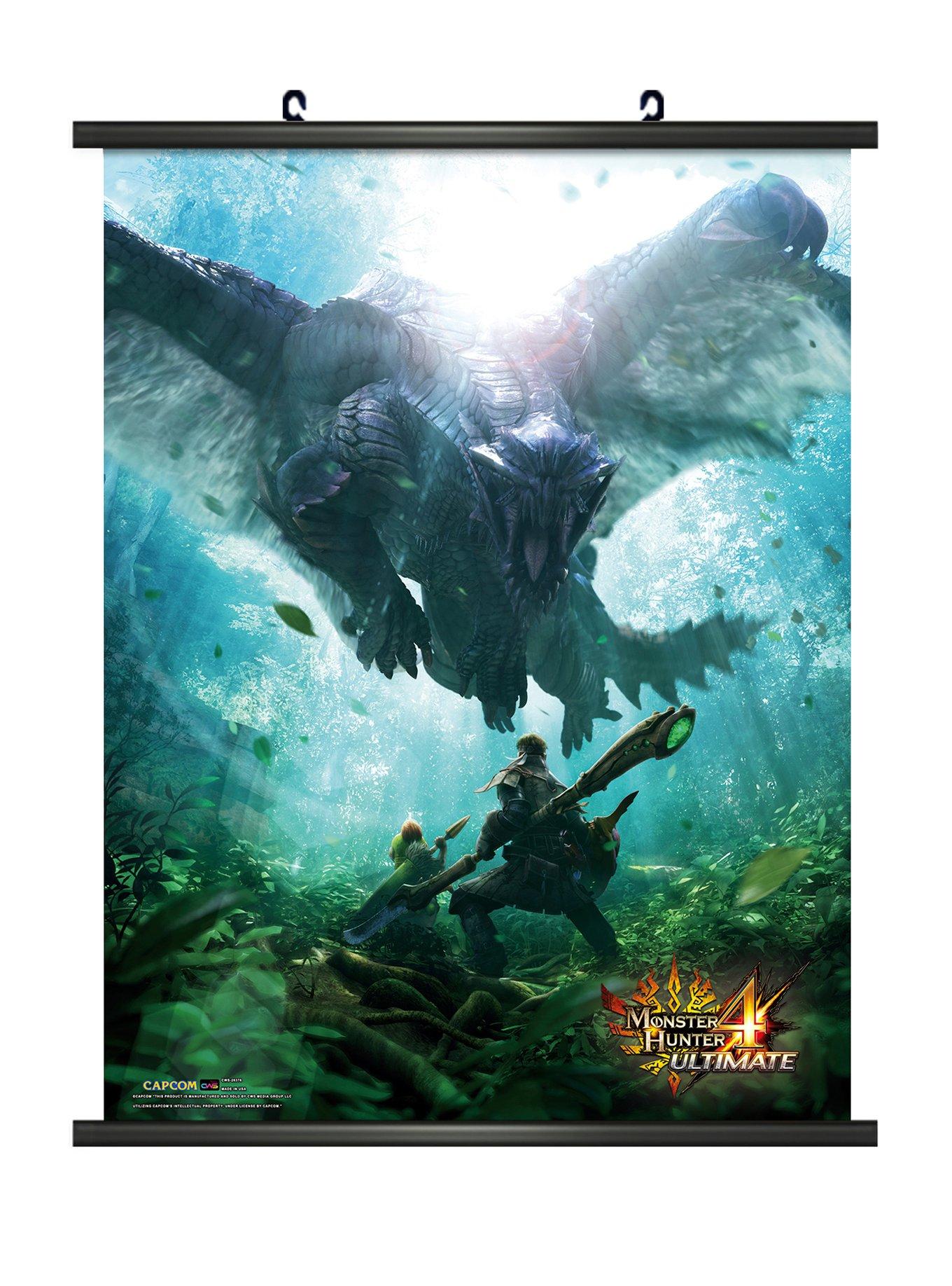 Monster Hunter 4 Ultimate Wall Scroll, , hi-res