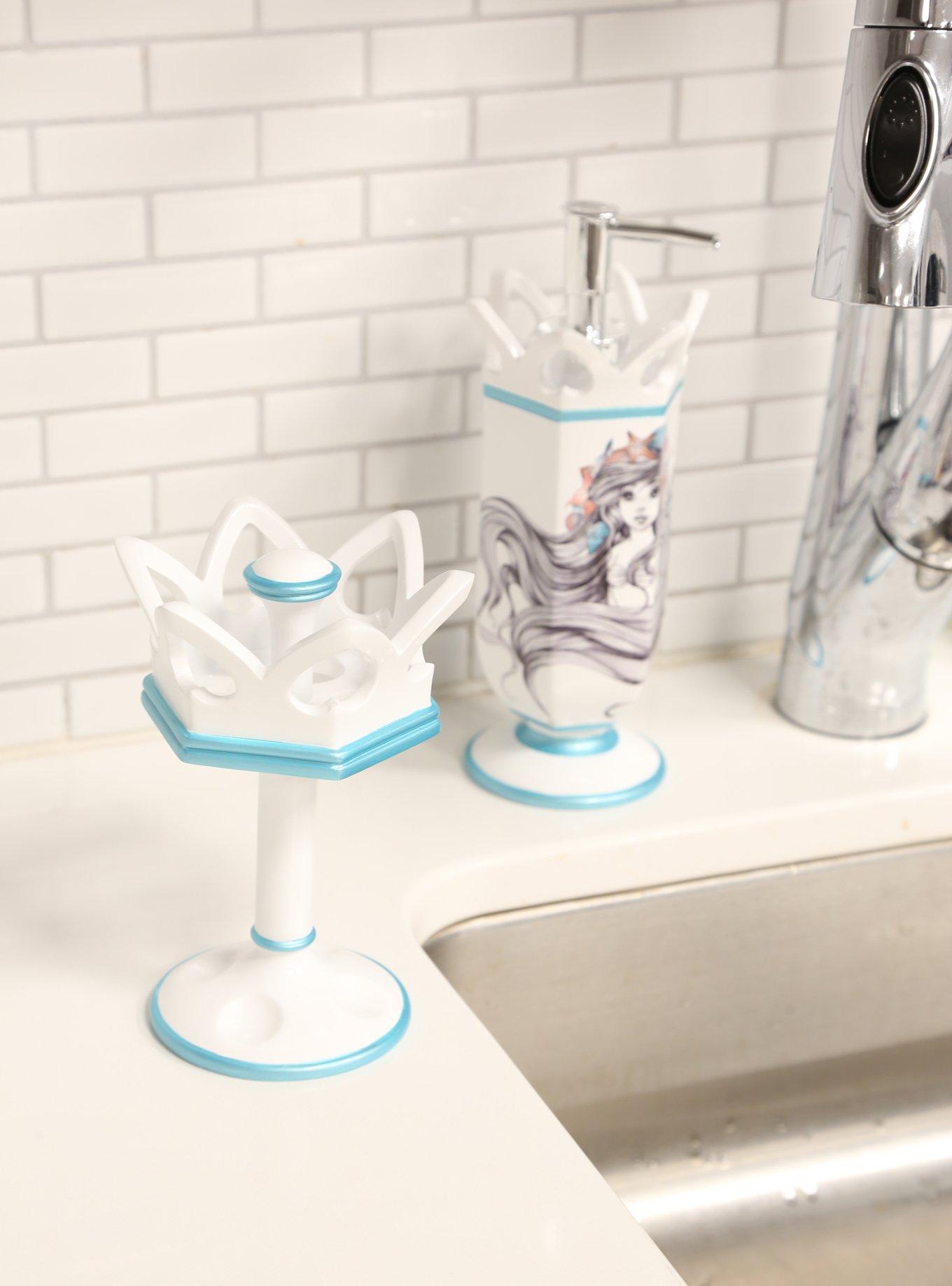 Disney The Little Mermaid Ariel Crown Toothbrush Holder, , hi-res