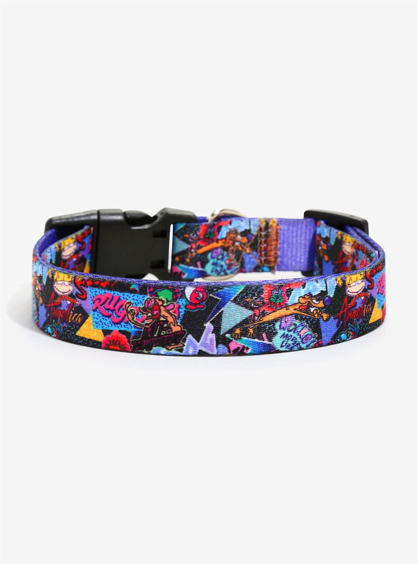 Nickelodeon Allover Print Dog Collar, MULTI, hi-res