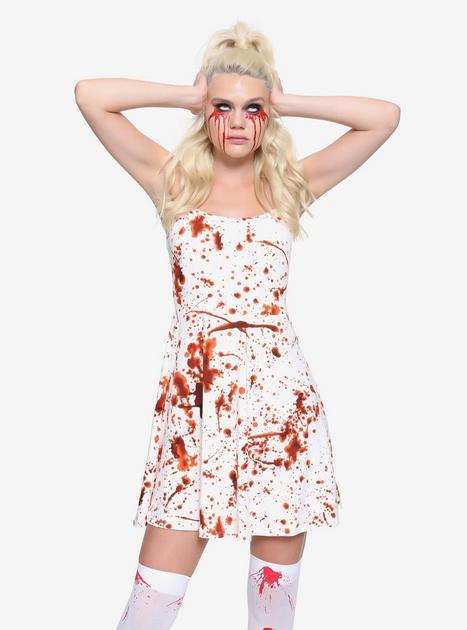 Hot topic on sale blood splatter dress