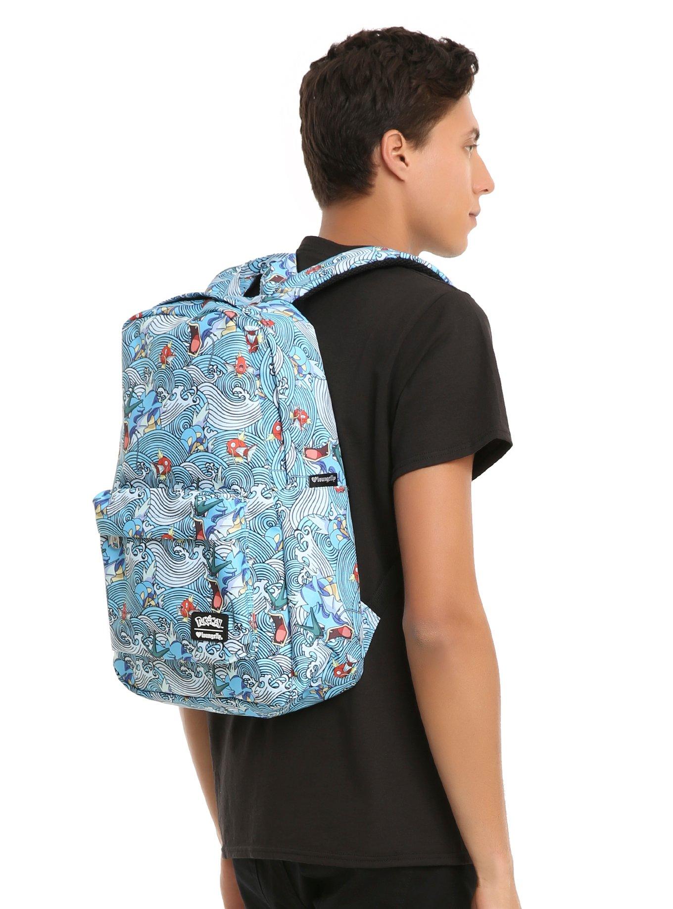 Loungefly Pokemon Gyarados & Magikarp Waves Backpack, , hi-res